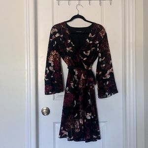 Floral Bell Sleeve Dress